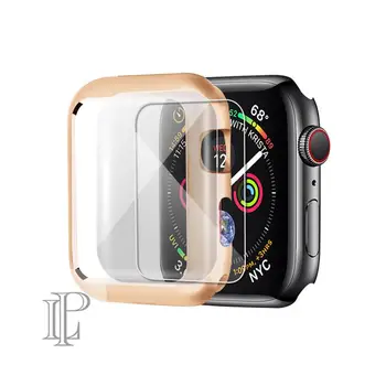 Magnetinis dangtelis Apple Laikrodžių atveju, 44mm/40mm iwatch 42mm/38mm screen protector apsauginė stiklo 