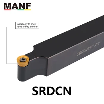 MANF Tekinimo Įrankio Laikiklis 20mm SRDCN-2020K08 CNC Tekinimas Tekinimo Įrankis Skylę Plieno Toolholders Išorės Tekinimo Įrankis
