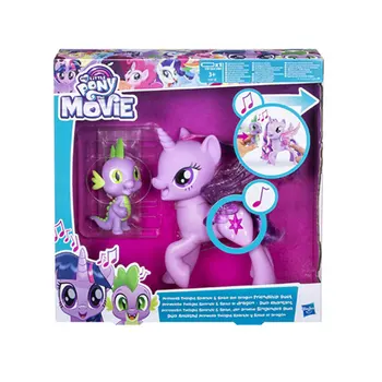 Mano Mažai Pony Twilight Sparkle Smaigalys Žaislų Rinkinys su Muzika Mano Mažai Pony Draugystė, Magija PVC Veiksmų Skaičius, Vaikiški Žaislai, Dovanos