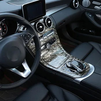 Marmuro Spalvos Stiliaus ABS Plastiko Centras Dangtelį Mercedes Benz C Klasė W205 15-18 Mercedes-benz GLC-Klasės X253 2016-18