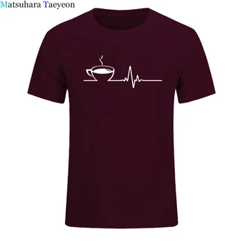 Matsuhara Taeyeon T-shirt prekės vyrams trumpomis rankovėmis apvalios apykaklės Kavos Širdies Dovana atsitiktinis Juokinga marškinėlius spausdinimo t shirts