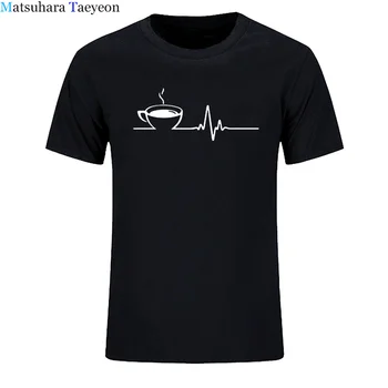 Matsuhara Taeyeon T-shirt prekės vyrams trumpomis rankovėmis apvalios apykaklės Kavos Širdies Dovana atsitiktinis Juokinga marškinėlius spausdinimo t shirts