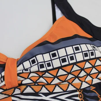 Maudymosi kostiumėliai Moterims 2019 vientisi maudymosi kostiumėlį Push Up Vintage Retro Maudymosi Kostiumą Plaukimo Kostiumas Paplūdimio Drabužiai Plius Dydis Monokini S-3XL