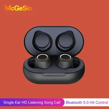 McGeSin Mini Ausinės Bluetooth V5.0 Belaidžių Muzikos Ausines In-ear Ausinės, Sporto Ausinių Su Mikrofonu Iphone Samsung