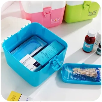 Medicinos Box, Multi-layer Smulkūs Namų apyvokos Medicina Dėžutė Laikymui lauke Kūdikį Medicina Lauke Šeimos Pirmosios Pagalbos Lauke Medicinos Lauke