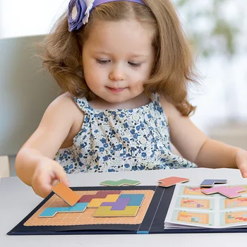 Medinė Dėlionė Valdybos Nustatyti Spalvinga Kūdikių Montessori Švietimo Žaislai Vaikams Mokymosi Plėtoti Žaislas