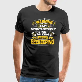 Medvilnės O-kaklo Užsakymą Išspausdinti Vyrų marškinėliai Bitininkas, Bitininkystės Spontaniškai Dovana Pateikia Moterų, T-Shirt
