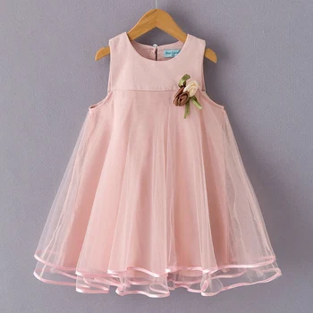 Melario Mergaičių Šalis Suknelė Lace A-Line Dresses Girl Vaikai Suknelė Šalis Suknelė Kūdikių Saldus Mergina Dress Drabužius Vestidos