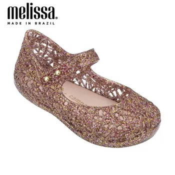 Melissa Mini 2020 Naujas Princesė Net Paukščių Batai, Sandalai Tuščiaviduriai Melissa Mini Želė Sandalai Melissa Kūdikių neslidus želė batai