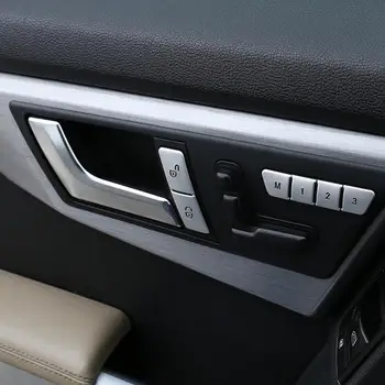 Mercedes-Benz E-Class W204 W212 automobilių durų atrakinimo mygtuką china dekoratyvinis dangtelis lipdukas, apdailos juostelės