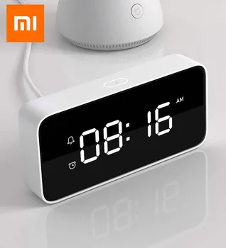 Mi Originalus Xiaomi Mijia Xiaoai Smart Balso Transliacijos Žadintuvas Lentelė Dersktop Biuro Darbams Laikrodžiai Su MI Home APP
