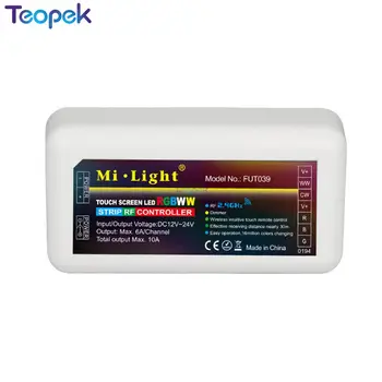 Mi.Šviesos Belaidis Valdiklis 2.4 G RF Nuotolinio Valdymo pultas / WiFi APP Kontrolės vienos Spalvos / RGBW / RGB / Dual Baltos spalvos LED Juostelės