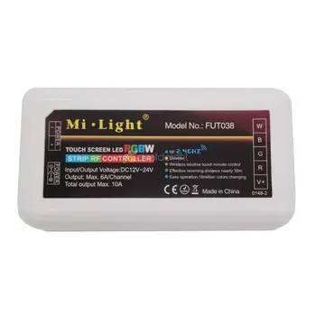 Miboxer Pažangų Belaidį Valdiklį 2.4 G RF Nuotolinio Valdymo pultas / WiFi APP Kontrolės RGB BMT RGBW Vienos Spalvos LED Juostelės