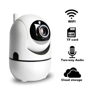 Mielas Wifi, Auto Sekimas Žmogaus Debesis Kamera 1080P Belaidės, IP Kameros, Namų Apsaugos Stebėjimo VAIZDO Tinkle