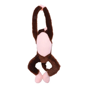 Mielas Žviegimas Gibbon Beždžionė Pliušinis Lėlės Žaislas Garso Vaikams Kalėdų Dovana (kavos)