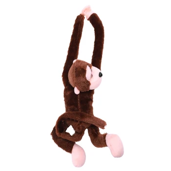 Mielas Žviegimas Gibbon Beždžionė Pliušinis Lėlės Žaislas Garso Vaikams Kalėdų Dovana (kavos)