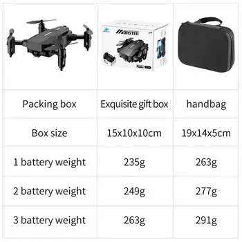 Mini Drone F86 4K HD Kamera, WiFi Fpv Oro Slėgio Aukščio Laikyti Sulankstomas Quadcopter RC Drone Vaikas Žaislą Dovanų