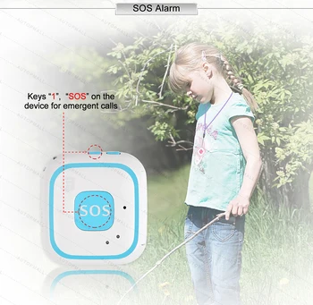 Mini GPS Seklys Vaikų Asmens Tracker dvipusio Ryšio SOS Kritimo Pavojaus Vandeniui Vaikas GPS Tracker Vaikų Balso Stebėti Geo-tvoros