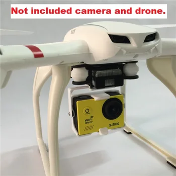 MJX X101 Kameros Savininkas Rėmelis Suderinamas Su SJCAM GoPro XIAOYI EKEN Veiksmų Fotoaparato RC Drone Gimble Atsarginės Dalys Quadcopter Gimbal