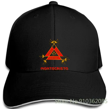 Monte Cristo Kubos Cigarų Logotipas y Spalvas Naujų Anime reguliuojamas kepurės Beisbolo kepuraitę Vyrai Moterys