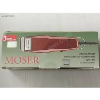 Moser 1411 0050 Originalus Profesionali Plaukų Clipper Skustuvas Aštrių Vyrų Plaukų Žoliapjovės Mini 1 mm vokietijos Kokybės Kirpykla Plaukų Barzda Supjaustyti