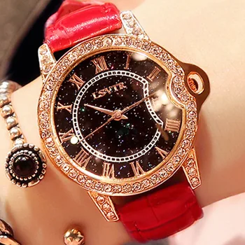 Moterų Laikrodžiai Moteris Prabangos Prekės Crystal lady Riešo Žiūrėti Moterų Mados Moteriški Laikrodžiai Kvarco Laikrodis Moterims Relogio Feminino