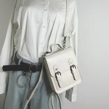 Moterų Maišas Prekės ženklo Originalumu Dizaino Retro mini kuprinė moterims 2019 naujas minimalistinis universali kuprinė mergaitėms kelionės krepšys