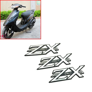 Motociklo šviesą atspindintys lipdukai, Lipdukai logotipą, dekoratyviniai lipdukai HONDA DIO ZX AF27 AF28 AF34 AF35 3D logo lipduką