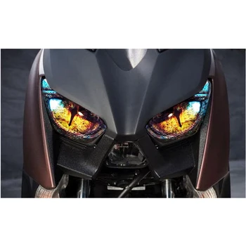 Motociklų Aksesuarų priekinis žibintas Apsaugos Lipdukas, priekinis žibintas Lipdukas, skirtas Yamaha Xmax 300 Xmax 250 2017 2018
