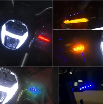 Motociklų Posūkio Signalai suzuki gn 125 banditas 400 gsxr 750 gsx 600f katana gsx s1000f Clignotant Moto LED Intermitentes