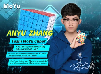 MOYU MF8863 Cubing Klasėje Meilong 6 6x6x6 Magic Cube Stickerless 6x6 profesinės greitis kubeliai Čempionų Konkurse Kubas