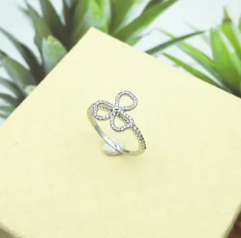 Ms S925 gryno sidabro mados cirkonis juvelyriniai dirbiniai ms klasikinis euramerican populiarumą žiedas žiedas merginos atostogų dovanos