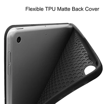 MTT Tablet Case For iPad 10.2 7 8 Kartai 2020 TPU Atgal PU Odos Apversti Smart Cover 