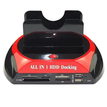 Multi-funkcija Kietąjį Diską Dokas Bazės USB3.0 IDE / SATA Kietojo Disko Turėtojas USB2.0 IDE + SATA MUMS/ES/JK Plug GT