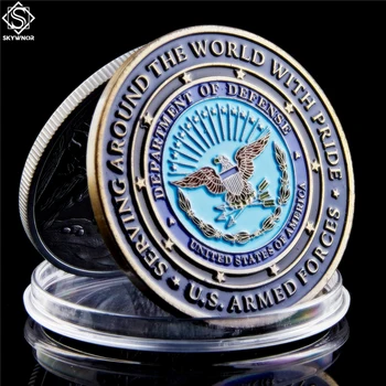 MUS Didžiuotis Karinės Šeimos Ginkluotosios Pajėgos Tarnauja Visame Pasaulyje, Su Pasididžiavimu Gynybos Departamento Kolekcines, Monetas
