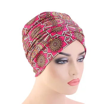 Musulmonų medvilnės Moterų Hijab Skarelė Turbaną Galvos Apsiaustas Bžūp Skrybėlę Ponios Plaukų Aksesuarai nigerijos turbaną Bžūp Extra Long