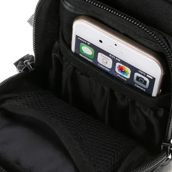 Nailono Karinis Taktinis X-2 Bodypack EDC Molle Dėklas Juosmens Pack medžioklės Maišelis Kišenėje Iphone 6 7 Samsung 