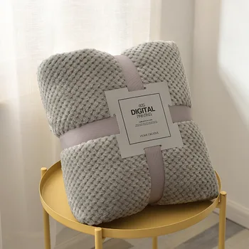 Namų Tekstilės polar mikropluošto antklodė padengti lova didelės storos vilnos mesti, sofos antklodė rožinė maža antklodė dropship