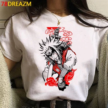 Naruto Akatsuki Itachi t-shirt femme grunge 