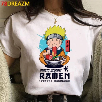 Naruto Akatsuki Itachi t-shirt femme grunge 