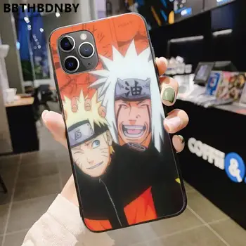Naruto Anime Skausmas Uchiha Sasuke Uzumaki kakashi meno animacinių filmų Telefono dėklas skirtas iPhone 11 12 pro XS MAX 8 7 6 6S Plus X 5S SE 2020 XR