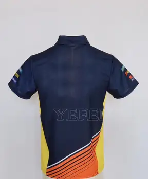 Nauja Vasaros Polo Marškinėliai KTM Komandos Gamyklos Lenktynių Motociklo Lauko T-Shirt