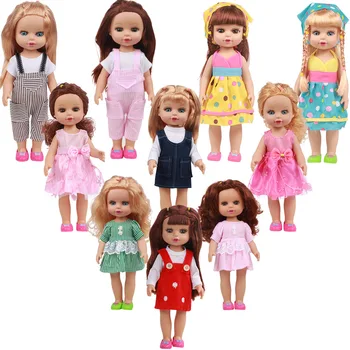 Naujagimio MERGINA, Minkšti Kimštiniai Lėlės, Imitavimo Žaislai Vaikams Švietimo Gyvenimą, pavyzdžiui, Ilgų plaukų mergina, Kūdikių Lėlės megztinis suknelė