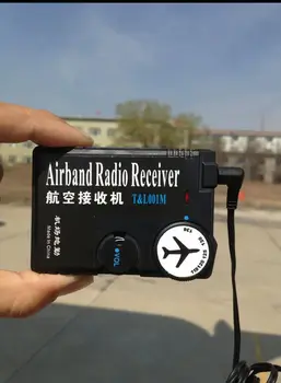 NAUJAS 1PC Mini Airband Radijo Imtuvas, oro Uosto Antžeminės KUMPIS Radijo