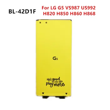 Naujas 2800mAh BL-42D1F Pakeitimo Baterija LG G5 VS987 US992 H820 H830 H840 H850 H860 H868 LS992 F700 BL42D1F Baterijos