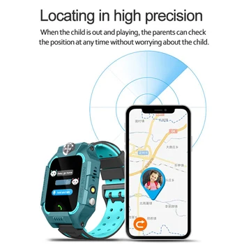 Naujas 4G Vaikai GPS Tracker Smart Žiūrėti IP67 atsparus Vandeniui Kameros LBS WIFI Vietą, SOS Skambutis, Vaikai Dovanų S977