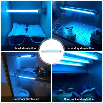 Naujas Atvykimo LED UV Lempa, Baktericidiniu Sterilizer Eliminator Namų Kvarco Vamzdis