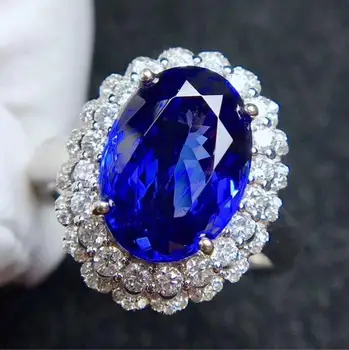 Naujas Atvykimo Realus ir Natūralus Gamtos nekilnojamojo mėlynas safyras žiedas 925 sterlingas sidabro Baudos handworked papuošalai Piršto žiedai