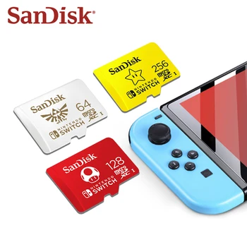 Naujas Atvykimo SanDisk Micro SD Kortele 128 GB 256 GB SDXC Flash 