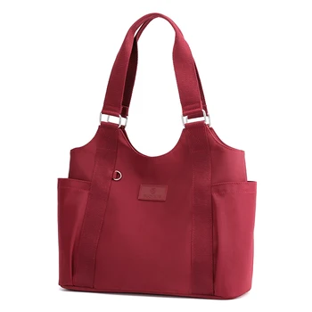 Naujas didelis totalizator krepšiai moterų 2020 m. atsitiktinis nailono Moterų rankinės didelės talpos Mumija Pečių maišą lengvas moterų Shopper bag